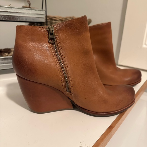 Kork-Ease Wedge Bootie, Brown - Picture 2 of 12